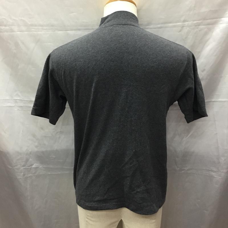 アナトミカ ANATOMICA カットソー 半袖 530-521-12 MOCKNECKTEES/SSOLID 半袖カットソー スタンドネックカットソー S 無地 灰 / グレー /  メンズ USED 古着 中古 10111927