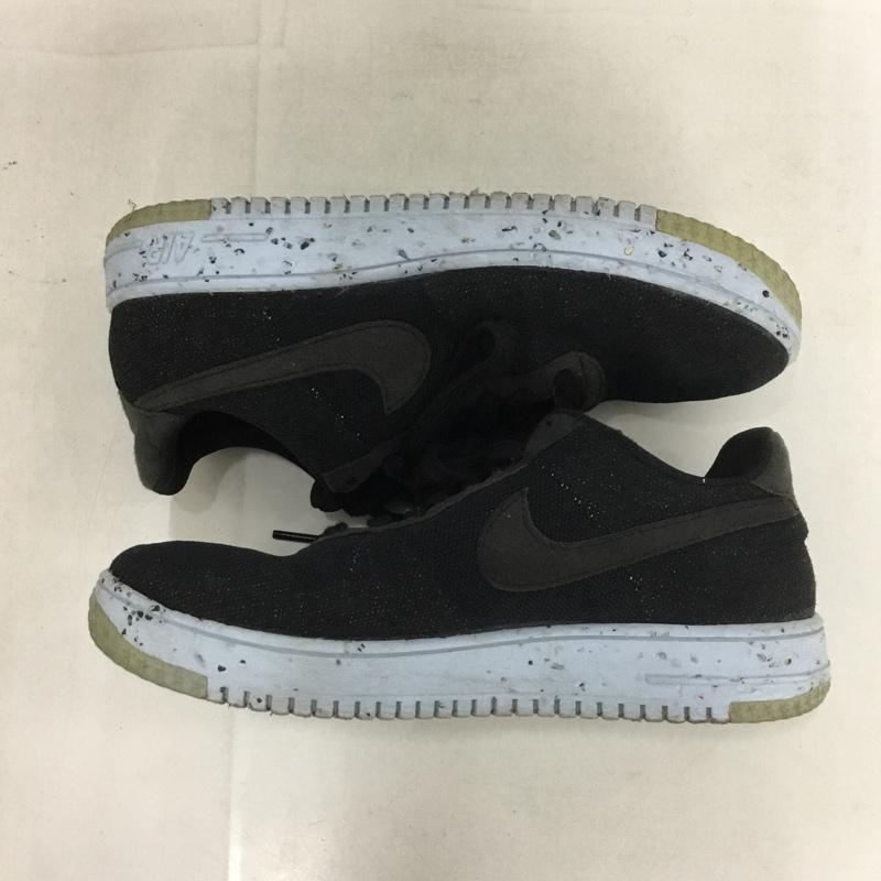 ナイキ NIKE スニーカー スニーカー DC4831-001 AIR FORCE 1 CRATER FLYKNIT 26.5cm 26.5cm ロゴ、文字 黒 / ブラック /  メンズ USED 古着 中古 10137342