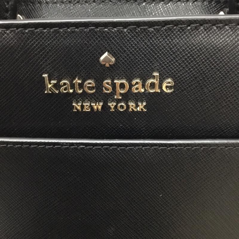 ケイトスペード Kate Spade ハンドバッグ ハンドバッグ 2WAY ショルダー ロゴ、文字 黒 / ブラック /  レディース USED 古着 中古 10110165