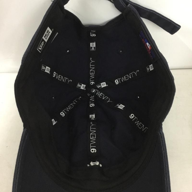 ニューエラ NEW ERA 帽子 キャップ 9TWENTY NY コットン ロゴ、文字 紺 / ネイビー /  メンズ USED 古着 中古 10133543