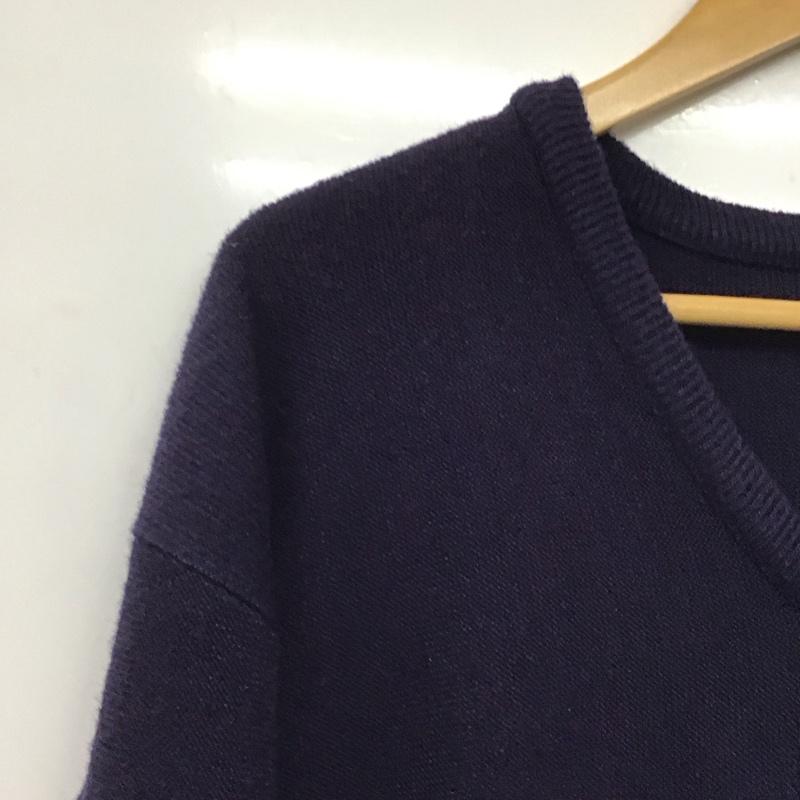 ラコステ LACOSTE ニット、セーター 長袖 長袖ニット セーター 70s XL ロゴ、文字 マルチカラー / マルチカラー /  メンズ USED 古着 中古 10145324