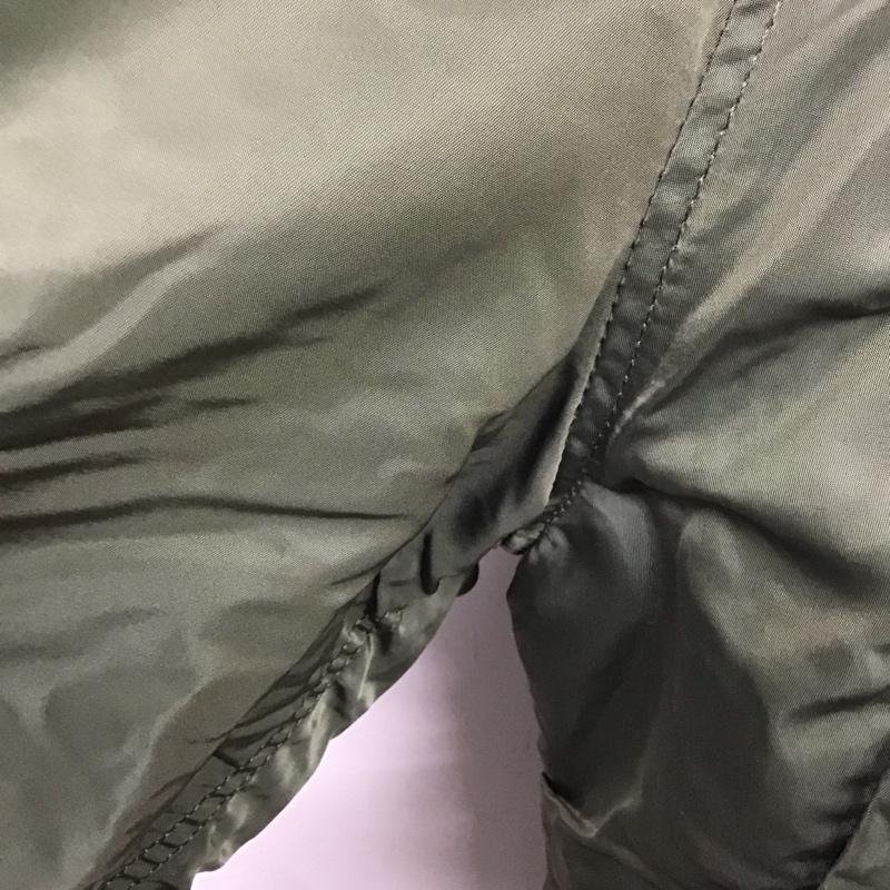 アルファインダストリー Alpha Industries ジャケット、上着 ジャンパー、ブルゾン ジップアップジャケット ジャンパー ジャケット カジュアルジャケット アウター L 無地 カーキ / カーキ /  メンズ USED 古着 中古 10124254