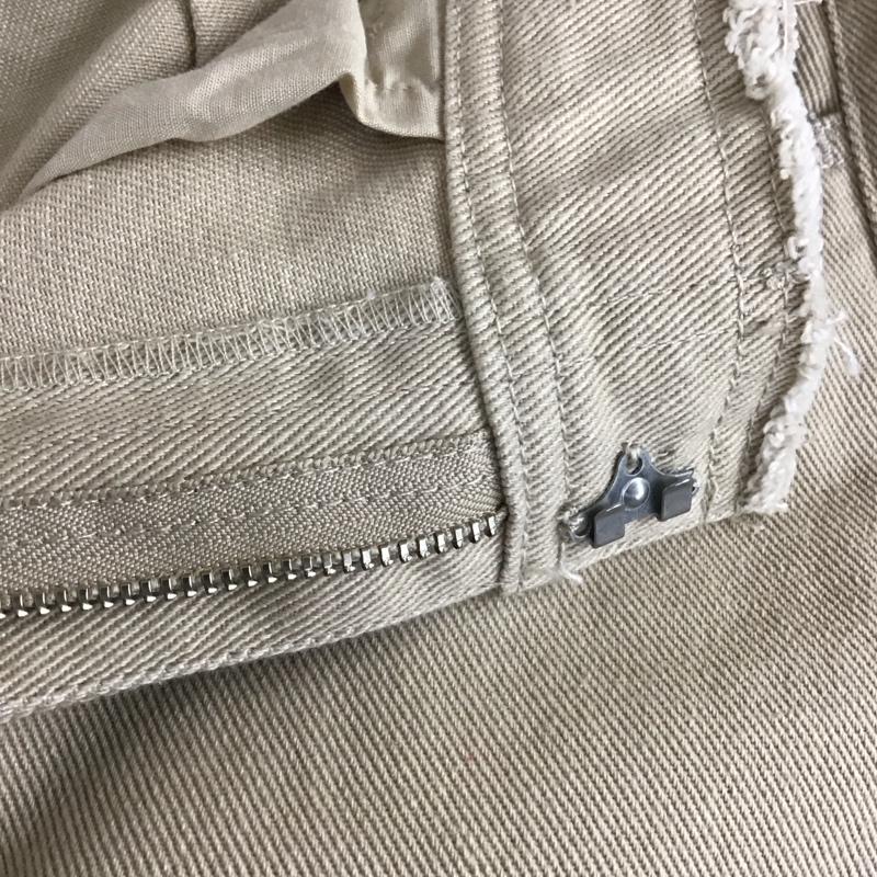ローリーズファーム LOWRYS FARM スカート ロングスカート LF518009TS ハイウエストフリンジスカート タイトスカート L 無地 ベージュ / ベージュ /  レディース USED 古着 中古 10118692
