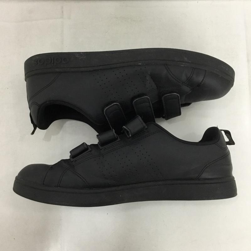 アディダス adidas スニーカー スニーカー AW5212 VALCLEAN2 CMF 27cm 27.0cm ロゴ、文字 黒 / ブラック /  メンズ USED 古着 中古 10148402