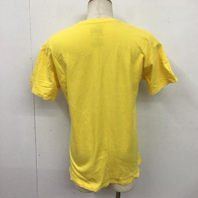 古着 USED Tシャツ 半袖 半袖カットソー プリントTシャツ クルーネックカットソー M キャラクター 黄 / イエロー /  メンズ USED 古着 中古 10126274