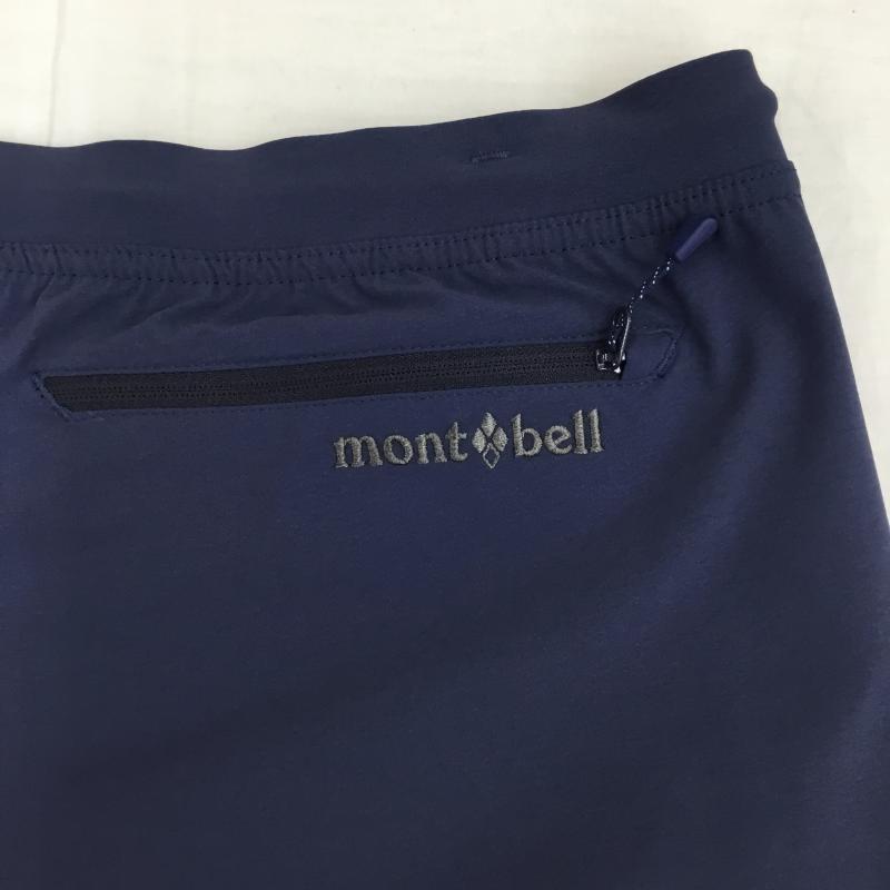 モンベル mont-bell パンツ ワークパンツ、ペインターパンツ 1105773 クリフイージーフィットパンツ L ロゴ、文字 紺 / ネイビー /  メンズ USED 古着 中古 10139096