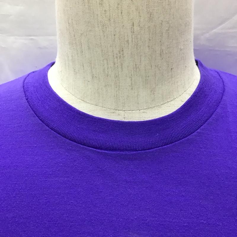 モンベル mont-bell Tシャツ 長袖 M ロゴ、文字 紫 / パープル /  メンズ USED 古着 中古 10122041