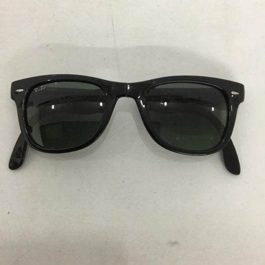 レイバン Ray-Ban めがね・サングラス サングラス FOLDING WAYFARER 折りたたみ ロゴ、文字 黒 / ブラック /  メンズ USED 古着 中古 10131806