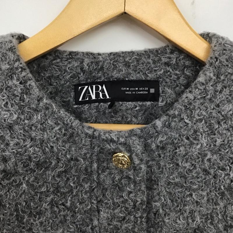 ザラ ZARA ジャケット、上着 ジャケット、ブレザー M 無地 灰 / グレー /  レディース USED 古着 中古 10139858