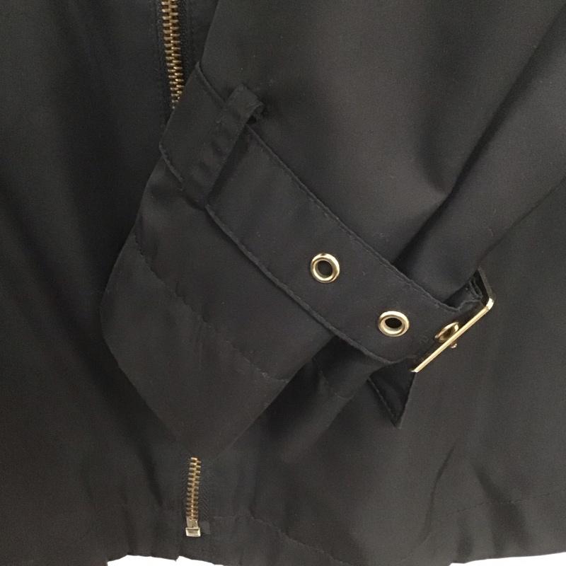 ザラベーシック ZARA BASIC ジャケット、上着 ジャンパー、ブルゾン S 無地 黒 / ブラック /  レディース USED 古着 中古 10124777