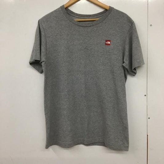 ザノースフェイス THE NORTH FACE Tシャツ 半袖 nt31633 SMALLBOXTEE 半袖カットソー プリントTシャツ L ロゴ、文字 灰 / グレー /  メンズ USED 古着 中古 10133503