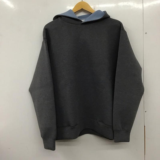 ビーミング バイ ビームス B:MING by BEAMS パーカー 長袖 長袖パーカー プルオーバーパーカー スウェット L 無地 灰 / グレー /  メンズ USED 古着 中古 10137050