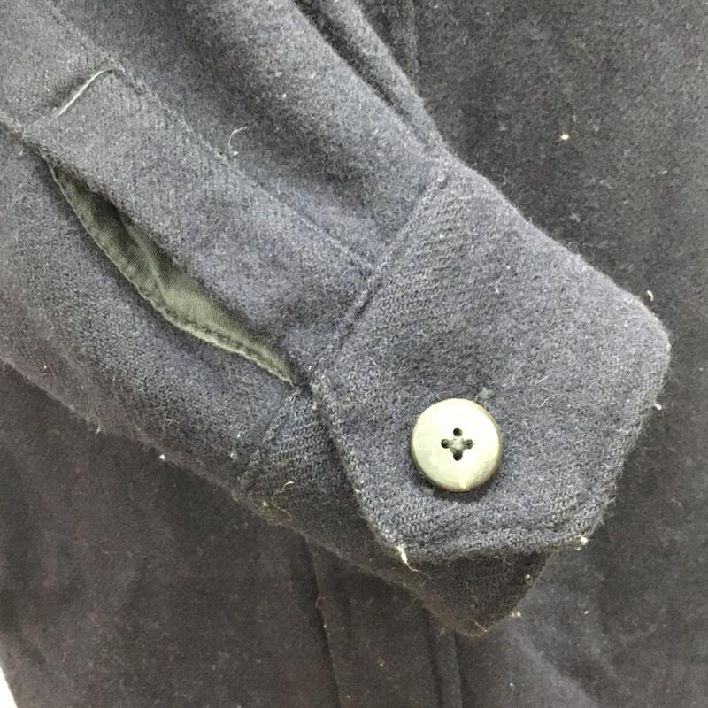 ブルーブルー BLUE BLUE シャツ、ブラウス 長袖 ワークシャツ 1 ロゴ、文字 紺 / ネイビー /  メンズ USED 古着 中古 10121233