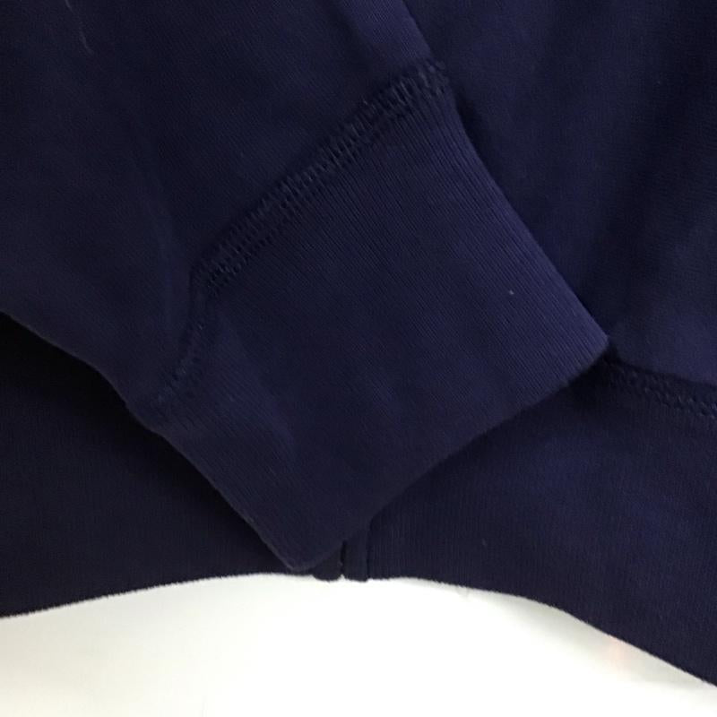 ポロラルフローレン POLO RALPH LAUREN パーカー 長袖 長袖パーカー ジップアップパーカー スウェット XL ロゴ、文字 紺 / ネイビー /  レディース USED 古着 中古 10145092