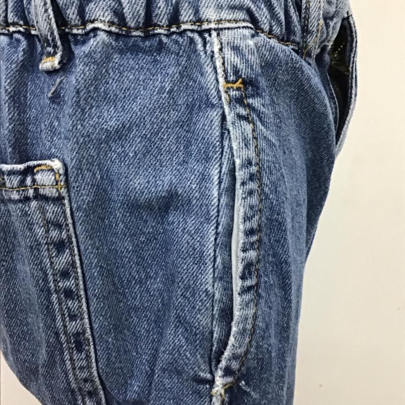 ザラ ZARA パンツ デニム、ジーンズ 5862 060 427 ハイウエスト 無地 青 / ブルー /  レディース USED 古着 中古 10109729