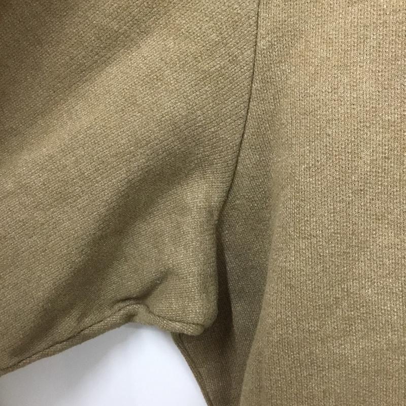コロンビア Columbia トレーナー 長袖 ハーフジップ 裏起毛 XL ロゴ、文字 茶 / ブラウン /  メンズ USED 古着 中古 10150806