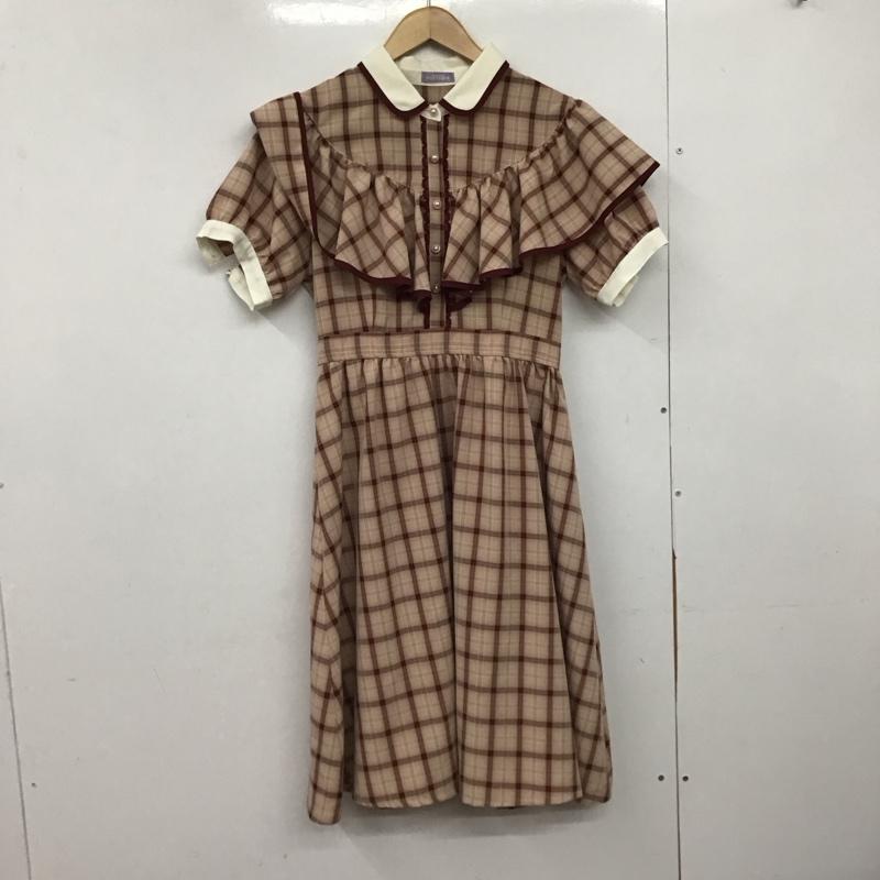 アクシーズファム axes femme ワンピース ロングスカート M チェック マルチカラー / マルチカラー /  レディース USED 古着 中古 10147197