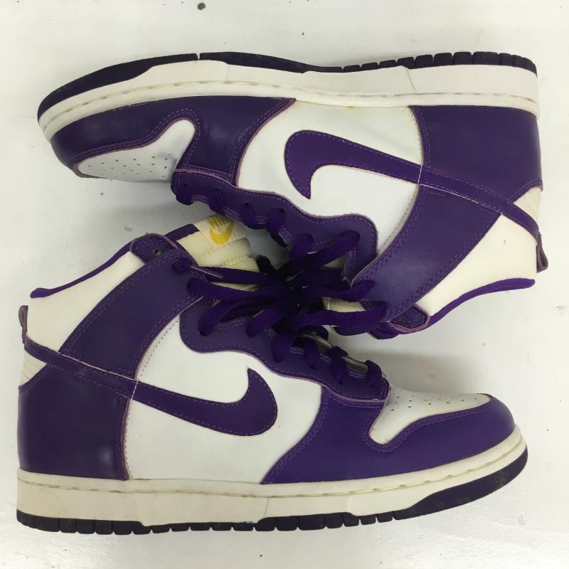 ナイキ NIKE スニーカー スニーカー 630335-151 27.0cm ロゴ、文字 紫 / パープル /  メンズ USED 古着 中古 10110556