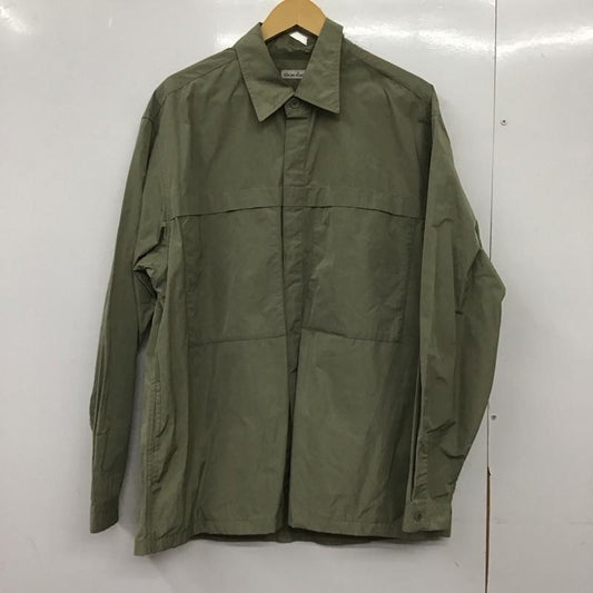スティーブンアラン Steven Alan シャツ、ブラウス 長袖 8111-173-0633 PE TFT CRUISER SHIRT XL 無地 カーキ / カーキ /  メンズ USED 古着 中古 10145238