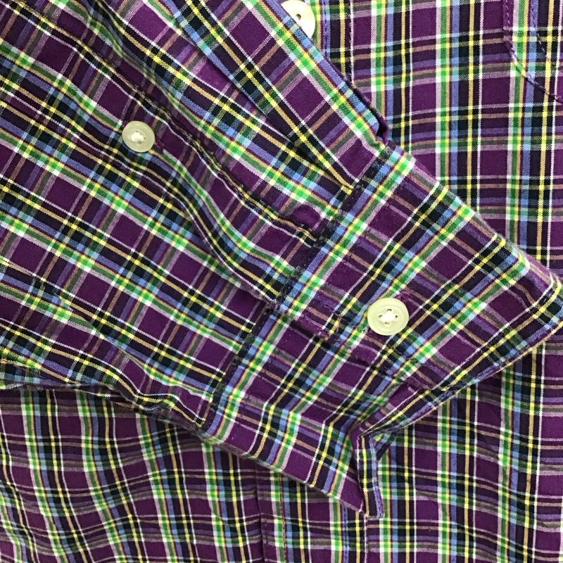 チャップス CHAPS シャツ、ブラウス 長袖 長袖シャツ カラーシャツ ポケットシャツ 長袖カットソー チェックシャツ L チェック マルチカラー / マルチカラー /  メンズ USED 古着 中古 10118280