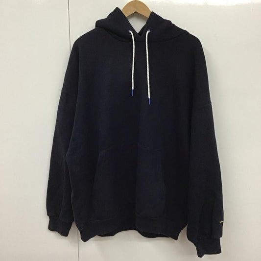 ノーティカ NAUTICA パーカー 長袖 フリークスストア M 無地 紺 / ネイビー /  メンズ USED 古着 中古 10130149