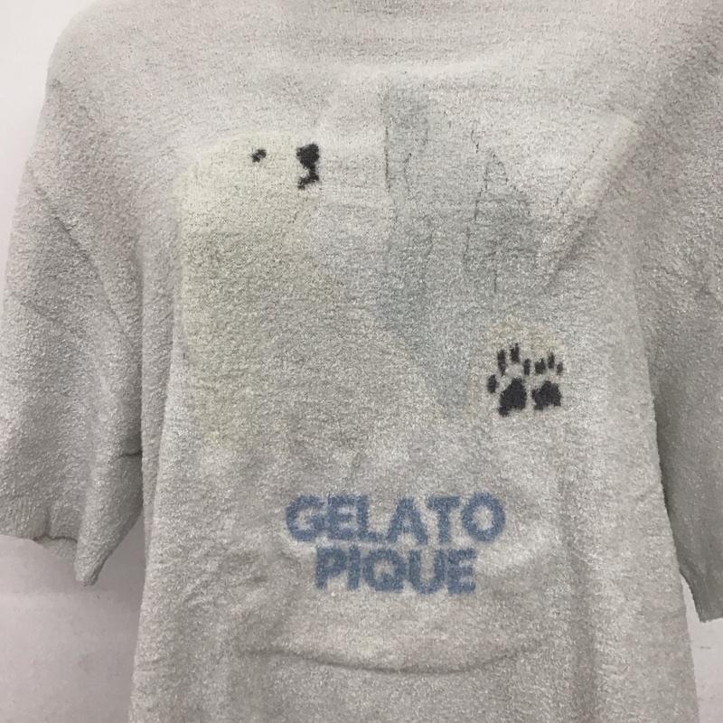 ジェラートピケ gelato pique セットアップ セットアップ セットアップ ルームウェア 2点セット ONE SIZE ロゴ、文字 X プリント 青 / ブルー /  レディース USED 古着 中古 10149071
