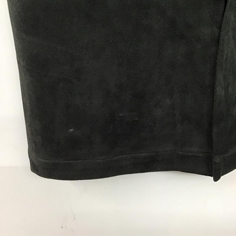 アイテムズ アーバンリサーチ ITEMS URBAN RESEARCH スカート ロングスカート IT47-25B001-1 フェイクスエードタイトスカート FREE 無地 チャコールグレー / チャコールグレー /  レディース USED 古着 中古 10142265