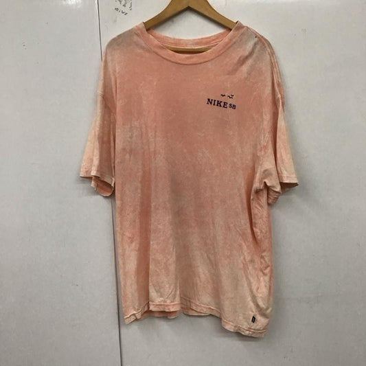 ナイキ NIKE Tシャツ 半袖 dd1288-693 CRUISINSSTシャツ 半袖カットソー プリントTシャツ XXL ロゴ、文字 桃 / ピンク /  メンズ USED 古着 中古 10128777
