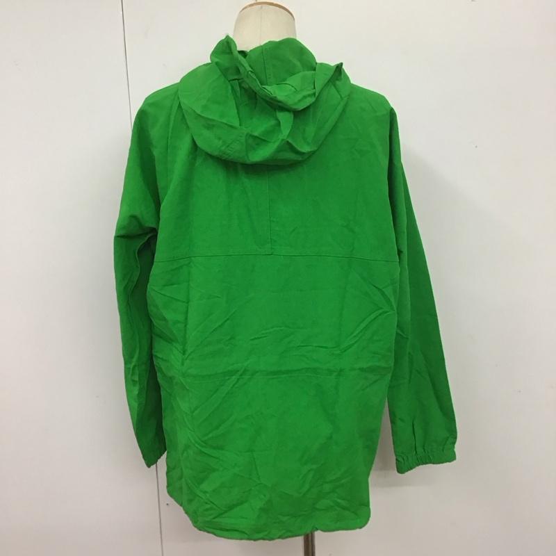 エルエルビーン L.L.Bean ジャケット、上着 ジャンパー、ブルゾン ジップアップジャケット ナイロンジャケット アウター パーカー S ロゴ、文字 緑 / グリーン /  メンズ USED 古着 中古 10110402