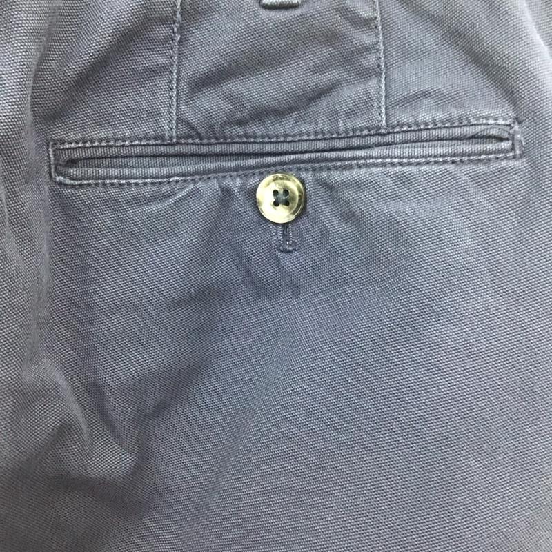ピーティーゼロウーノ PT01 パンツ チノパン 48 無地 紺 / ネイビー /  メンズ USED 古着 中古 10110377