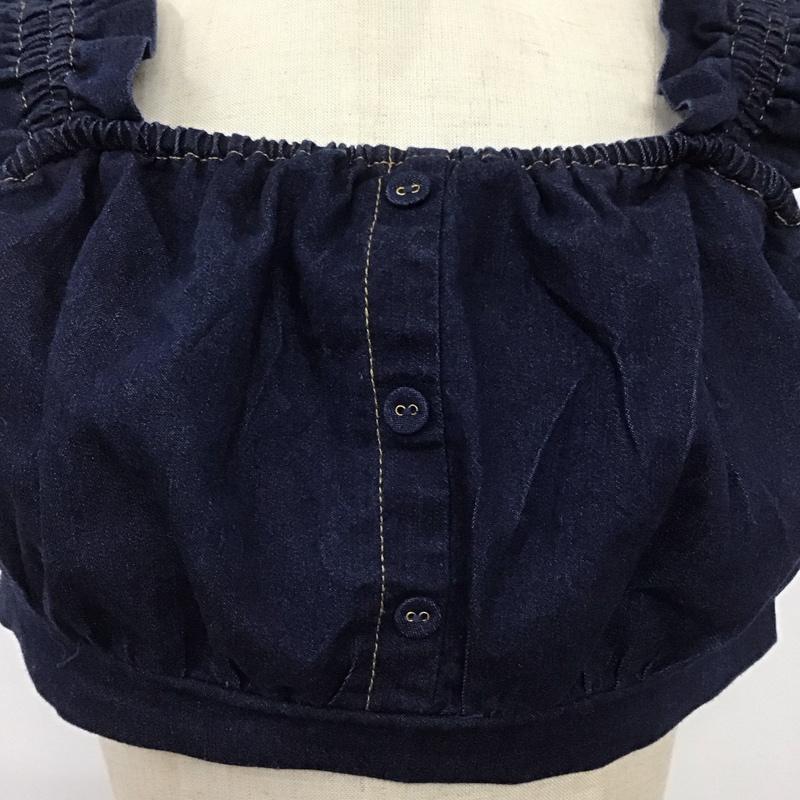 ヘザー Heather ベスト ベスト he070054mc ビスチェ ベスト ノースリーブカットソー FREE 無地 インディゴ / インディゴ /  レディース USED 古着 中古 10109561