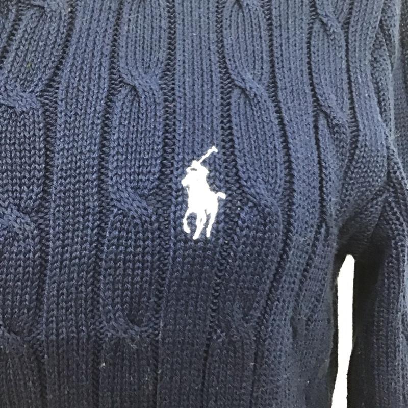 ラルフローレン RALPHLAUREN カーディガン 半袖 M レディース USED 古着 中古 10121716