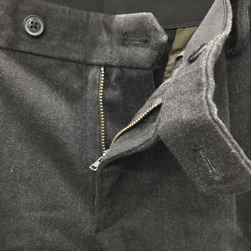 グローバルワーク GLOBAL WORK パンツ スラックス スラックスパンツ ワイドパンツ カジュアルパンツ L 無地 茶 / ブラウン /  メンズ USED 古着 中古 10116162