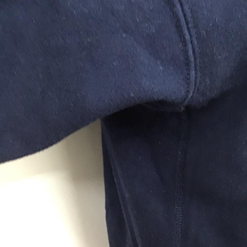 チャンピオン Champion トレーナー 長袖 REVERSE WEAVE スウェット 裏起毛 M ロゴ、文字 紺 / ネイビー /  メンズ USED 古着 中古 10122951