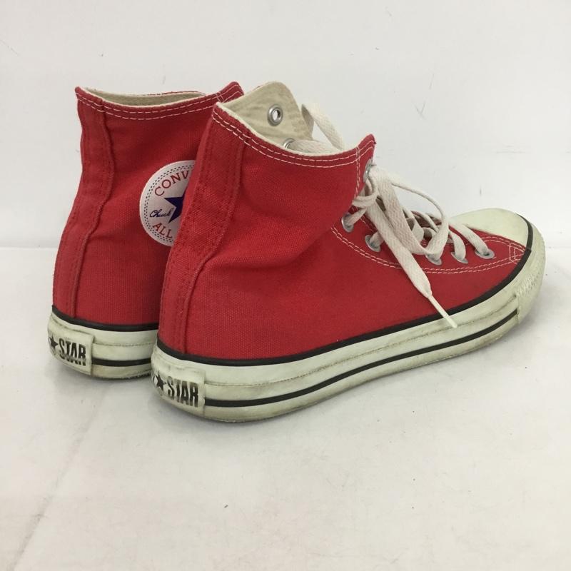 コンバース CONVERSE スニーカー スニーカー M9621 CANVAS ALL STAR HI 26.5cm 26.5cm ロゴ、文字 赤 / レッド /  メンズ USED 古着 中古 10150977