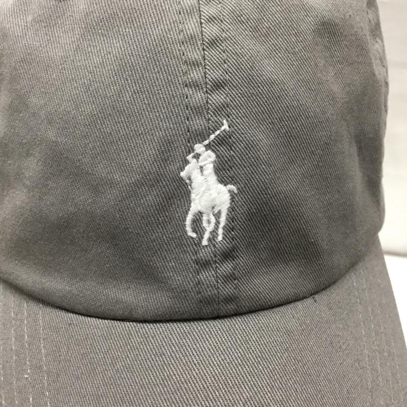 ポロラルフローレン POLO RALPH LAUREN 帽子 キャップ ワンポイント 灰 / グレー /  メンズ USED 古着 中古 10111057