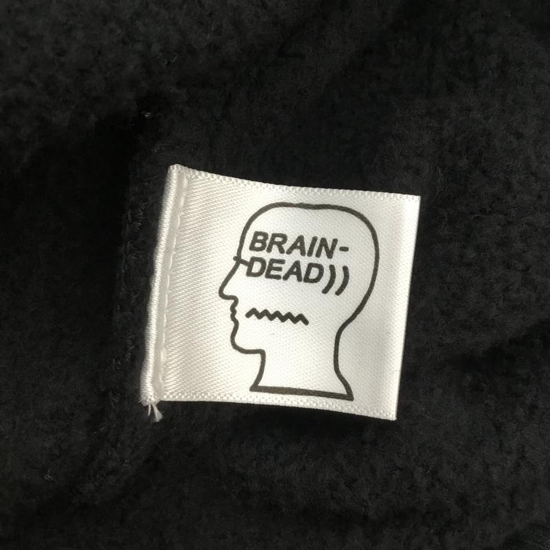 ブレインデット BRAIN DEAD パンツ サルエルパンツ L プリント 黒 / ブラック /  メンズ USED 古着 中古 10119972