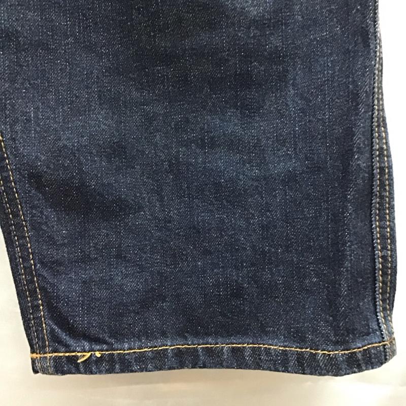 ハレ HARE パンツ デニム、ジーンズ デニムパンツ サルエルパンツ ワイドパンツ L 無地 インディゴ / インディゴ /  メンズ USED 古着 中古 10118422