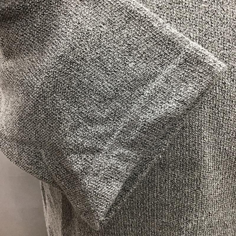 イッカ ikka カットソー 半袖 17SSCS-1506K 五分袖 S 無地 灰 / グレー /  メンズ USED 古着 中古 10117043