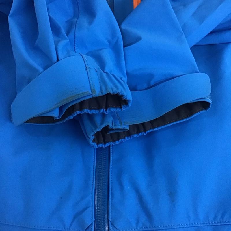 モンベル mont-bell ジャケット、上着 ジャンパー、ブルゾン 1102483 フレネイパーカ ジップアップパーカー M ロゴ、文字 青 / ブルー /  メンズ USED 古着 中古 10147994