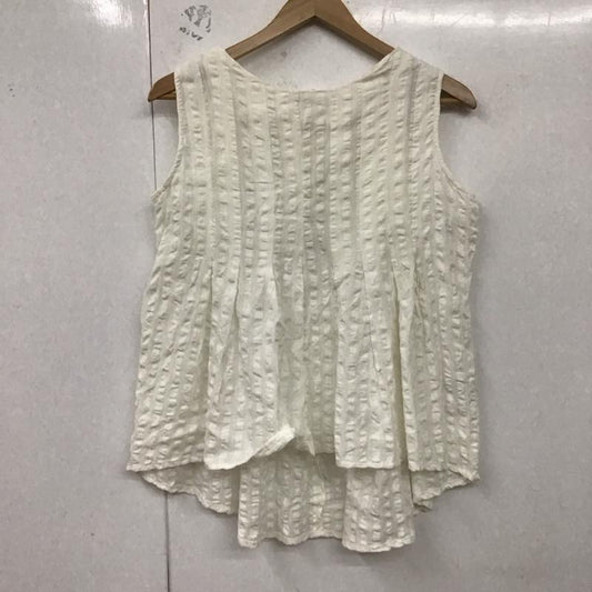サマンサモスモス Samansa Mos2 タンクトップ タンクトップ ノースリーブ FREE 無地 白 / ホワイト /  レディース USED 古着 中古 10129705