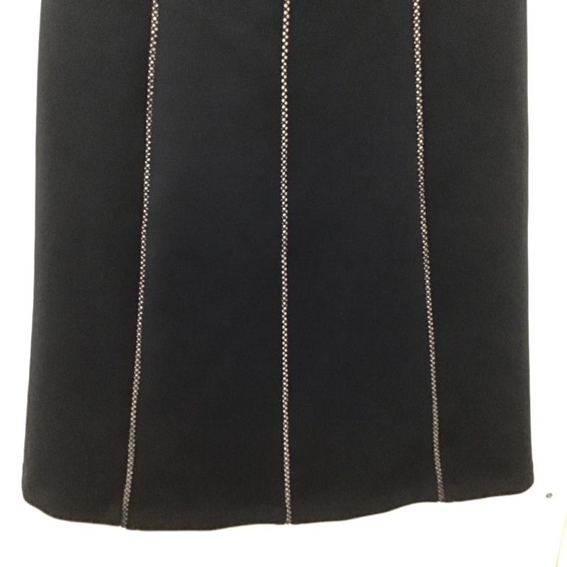 カルバン・クライン Calvin Klein ワンピース ひざ丈スカート 無地 紺 / ネイビー /  レディース USED 古着 中古 10148429