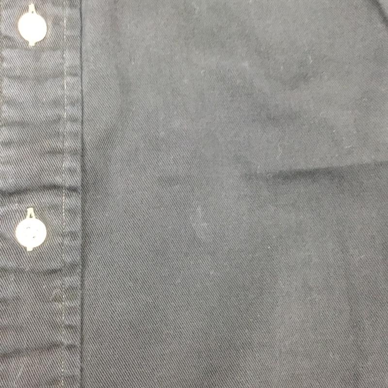 ラルフローレン RALPHLAUREN シャツ、ブラウス 長袖 長袖シャツ カラーシャツ 長袖カットソー M ロゴ、文字 黒 / ブラック /  メンズ USED 古着 中古 10115767