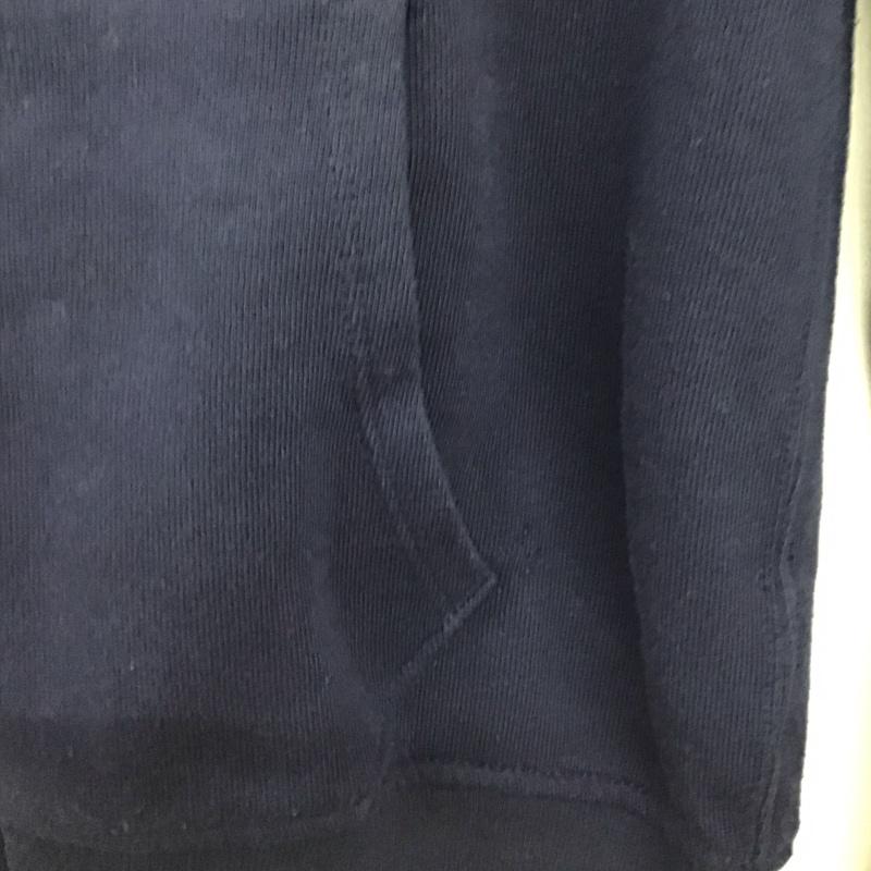 ラルフローレン RALPHLAUREN パーカー 長袖 ジップアップパーカー 長袖パーカー スウェットパーカー XL ロゴ、文字 紺 / ネイビー /  レディース USED 古着 中古 10136119