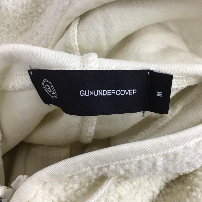ジーユー GU コート コート一般 241-338484 ボアオーバーサイズロングコート GU × UNDERCOVER M 無地 白 / ホワイト /  レディース USED 古着 中古 10126574