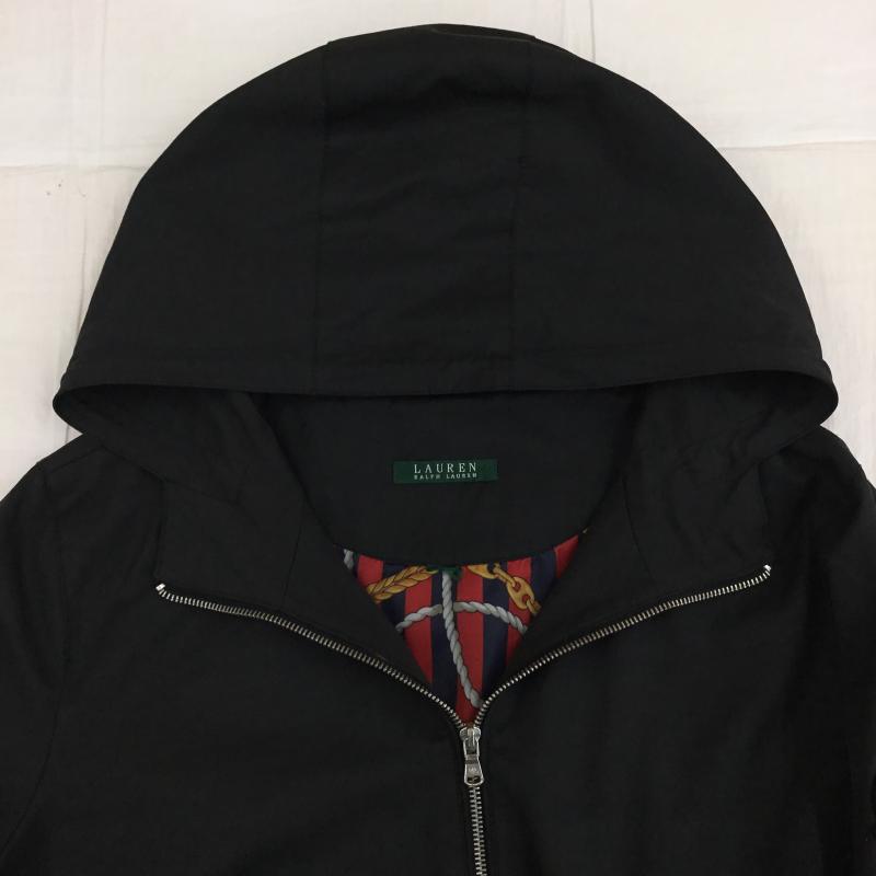 ポロラルフローレン POLO RALPH LAUREN ジャケット、上着 ジャンパー、ブルゾン 総柄 X 無地 黒 / ブラック /  メンズ USED 古着 中古 10141079