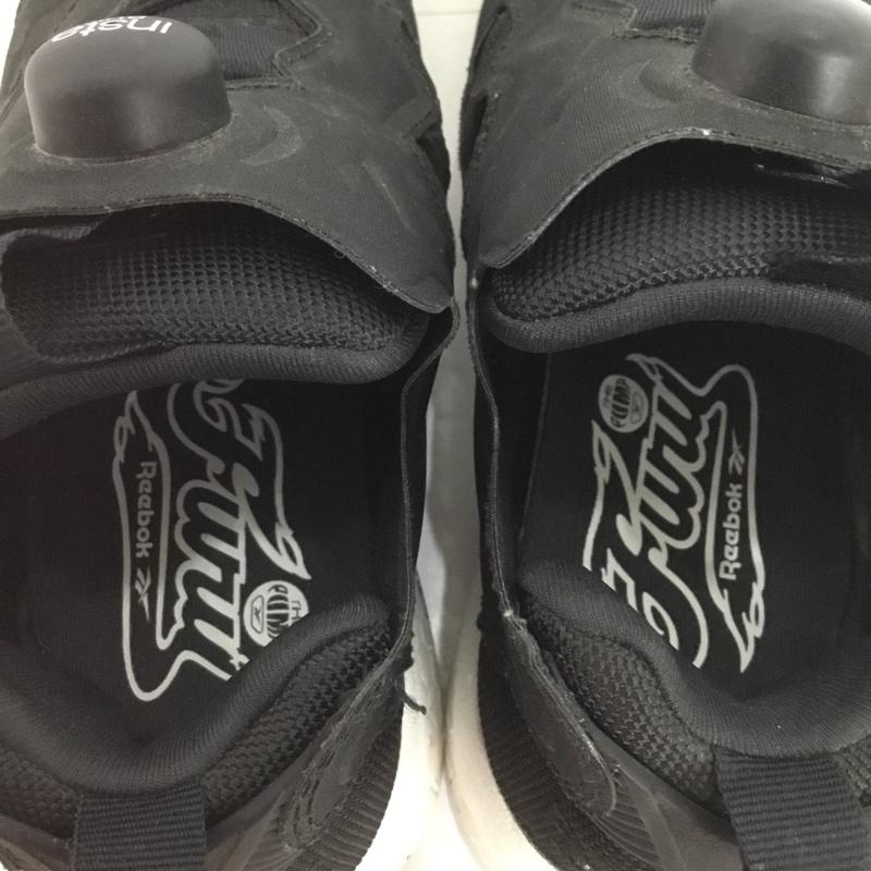 リーボック Reebok スニーカー スニーカー V65750 INSTA PUMP FURY OG 23cm 23.0cm ロゴ、文字 黒 / ブラック / X 白 / ホワイト /  レディース USED 古着 中古 10132247