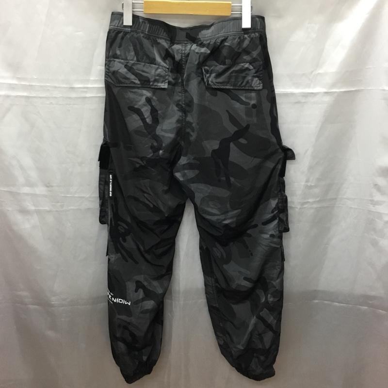 エーエイプバイアベイシングエイプ AAPE BY A BATHING APE パンツ ワークパンツ、ペインターパンツ ナイロンパンツ ワイドパンツ カジュアルパンツ M 総柄 灰 / グレー /  メンズ USED 古着 中古 10111292