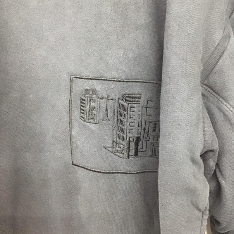 シーイー C E トレーナー 長袖 長袖 XL ロゴ、文字 紺 / ネイビー /  メンズ USED 古着 中古 10148082