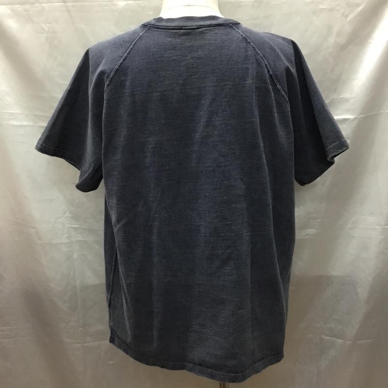 グッドオン Good On Tシャツ 半袖 XL 無地 紺 / ネイビー /  メンズ USED 古着 中古 10116123